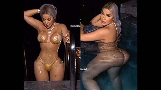 Alexandra MVP Sexy Bikini deja poco a la imaginación