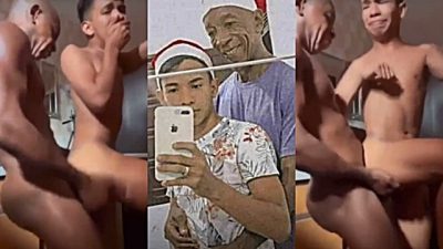 El joven gay retoma su culo roto y su móvil