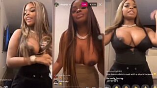 JT Thegirljt muestra las tetas sentadas en Instagram