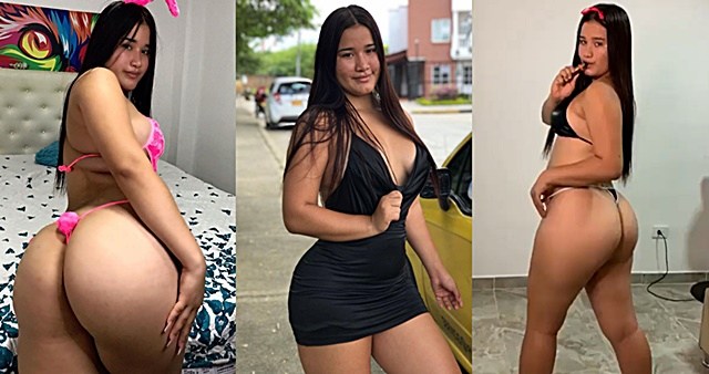 La mesa de video enviando a Paula a bikini