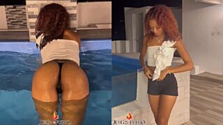 Llamada especial a la piel y succión en la piscina